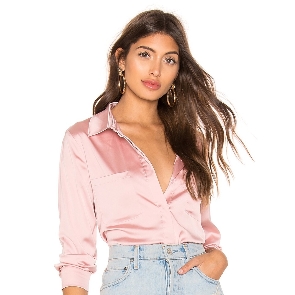 Superdown Carolina Button Up Top